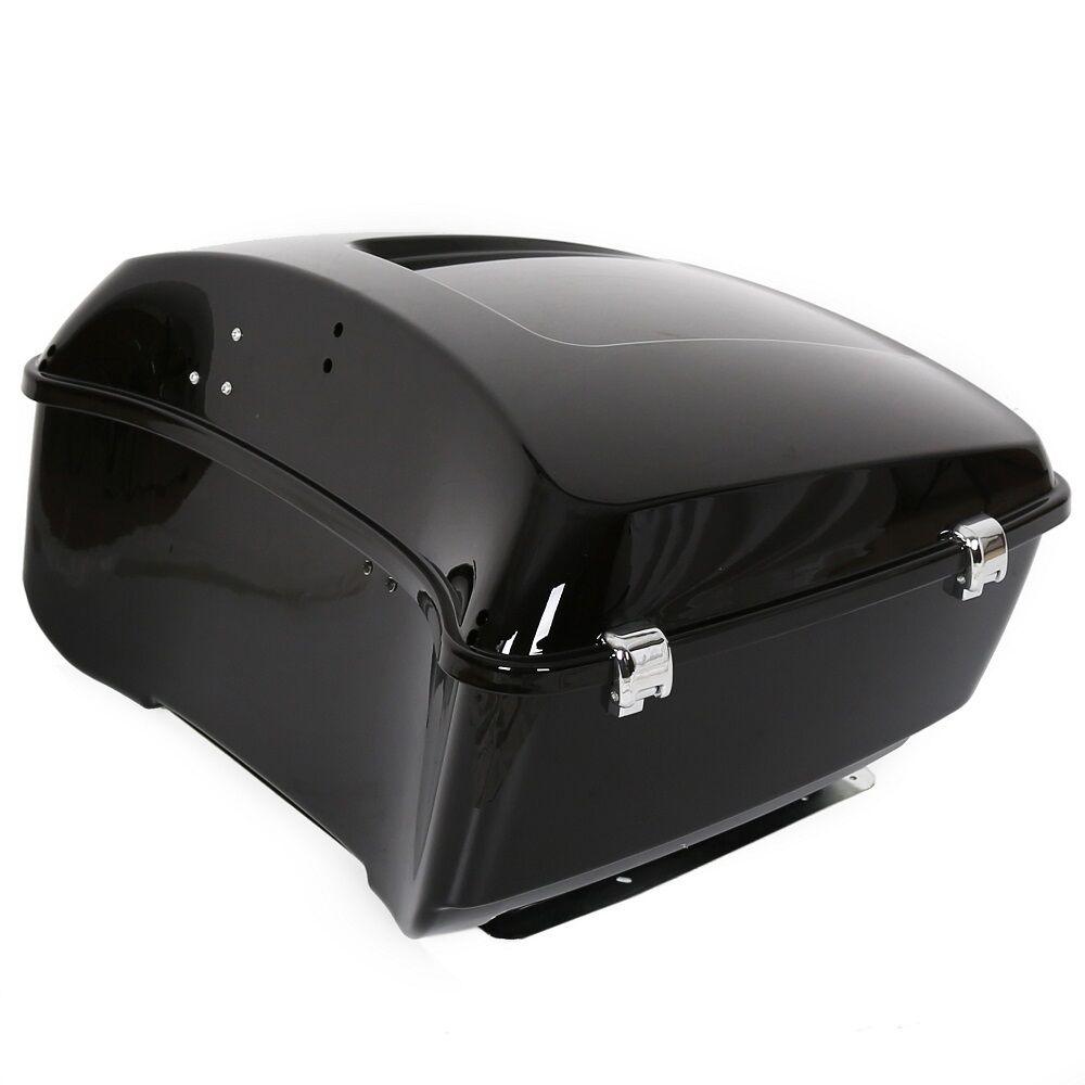 King Tour Pack Pak Luggage Trunk W/ Backrest For Harley Davidson 14-21 Touring - Moto Life Products