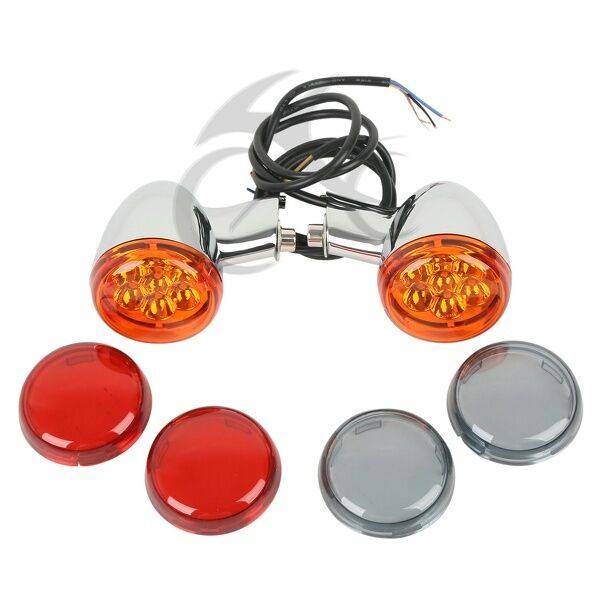 Rear Turn Signals Lights Bracket Fit For Harley Sportster XL883 XL1200 1992-2016 - Moto Life Products