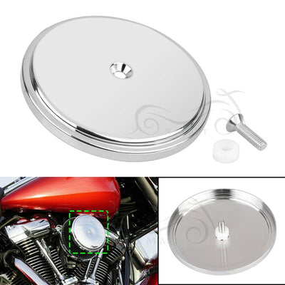 Chrome Stage 1 Big Sucker Air Cleaner Filter Outer Cover For Harley Road King - Moto Life Products