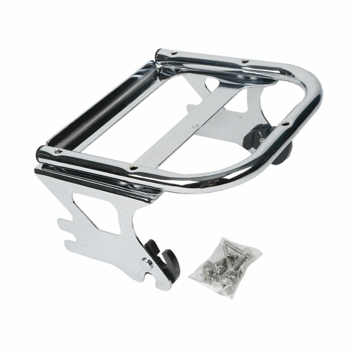 Detachable Two-up Tour Pak Pack Mounting Luggage Rack For Harley Touring 1997-08 - Moto Life Products