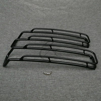 Top Saddlebags Lid Rail Guard Black For Harley Touring Road King Ultra 1994-2013 - Moto Life Products