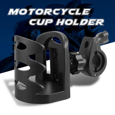 Motorcycle Adjustable Handlebar Cup Holder Mount Drink Water Bottle for ATV Bike - Moto Life Products