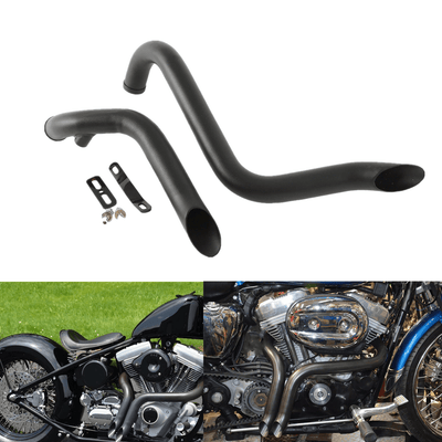 1.75"Pipes Exhaust Fit For Harley Sportster XL 883 1200 86-13 Touring 84-16 Drag - Moto Life Products