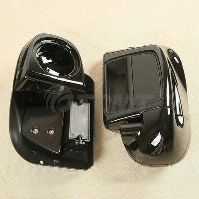 Lower Vented Fairing W/ 6.5" Speaker Box Pod Fit For Harley Touring Glide 14-22 - Moto Life Products