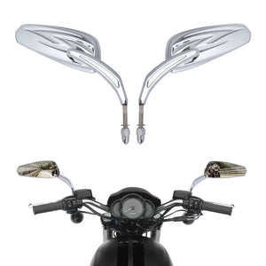Tribal Rear View Mirrors Fit For Harley Touring Street Glide Softail Slim FLS - Moto Life Products