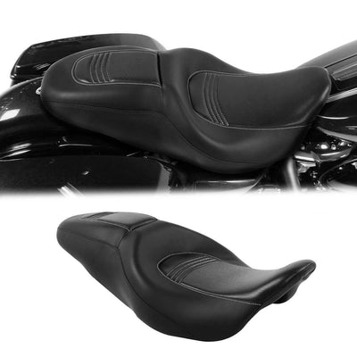 Two Up Driver Passenger Seat Fit For Harley Touring Road King Street Glide 09-22 - Moto Life Products