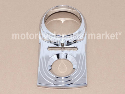 Chrome Dash Panel Insert Cover For Harley Softail Dyna Fatboy FLST FXDWG 1522 - Moto Life Products