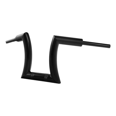 Black 12.4'' Rise 2'' Handle Bar Fit For Harley Touring Road King Sportster Dyna - Moto Life Products