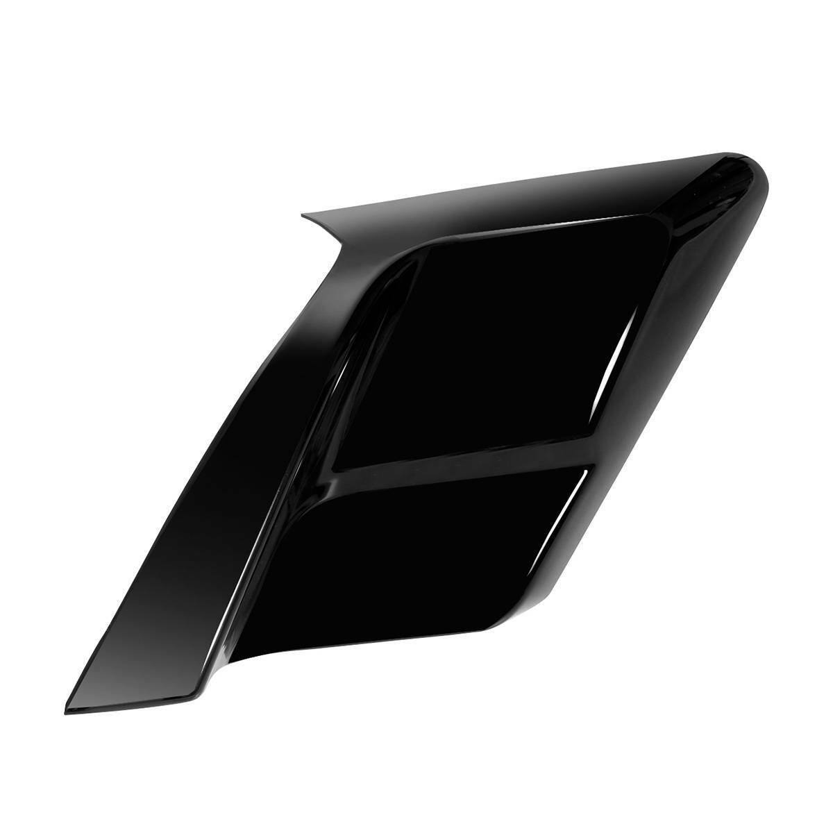 Vivid Black Extended Stretched Side Cover Panel Fit For Harley Touring 2014-2021 - Moto Life Products