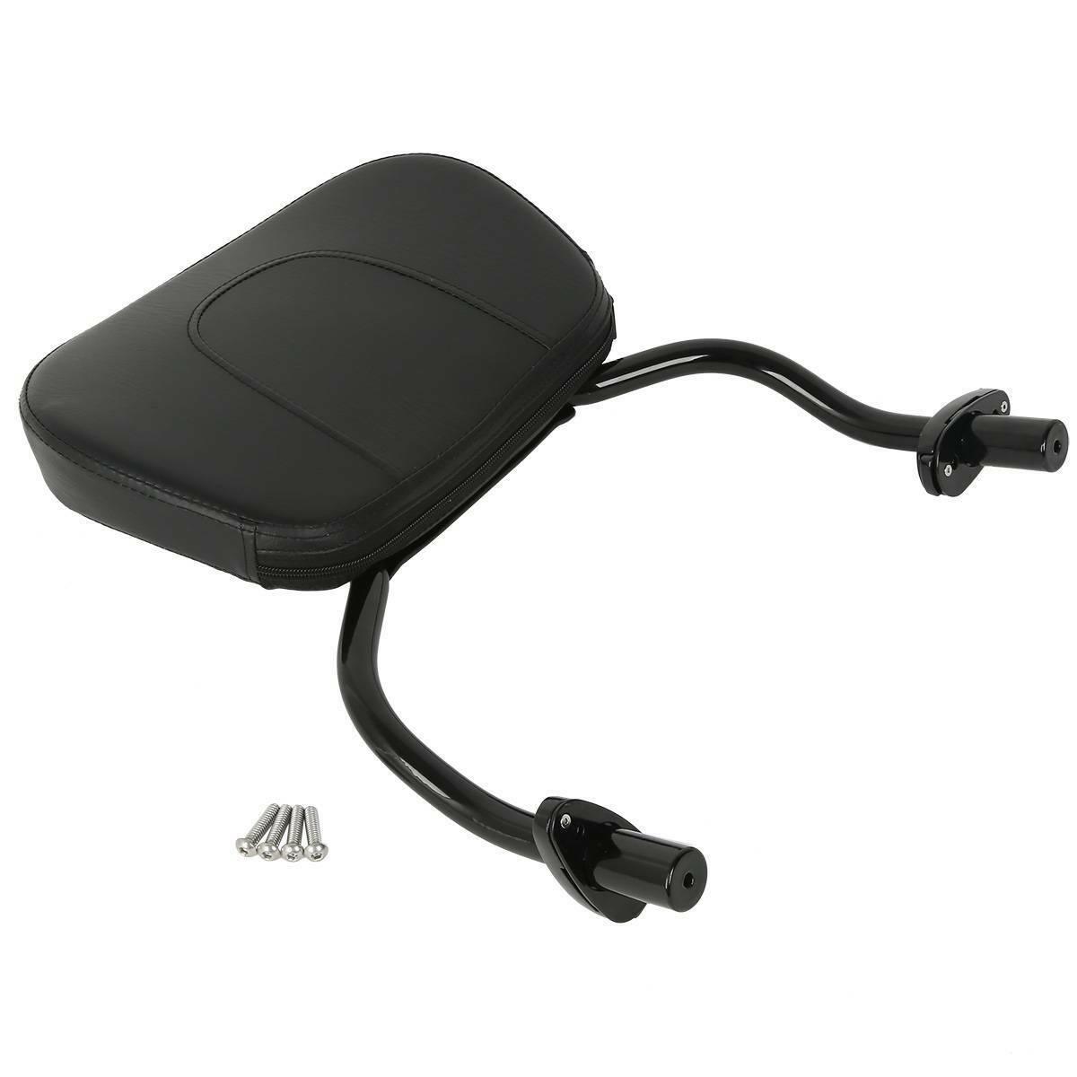 Detachable Sissy Bar Backrest Pad Fit For Harley FLRT Freewheeler 15-21 19 Black - Moto Life Products