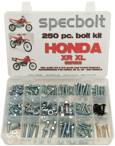 Honda XR Bolt Kit XR80 XR100 XR185 XR200 XR250 XR400 XR500 XR600 XR650 R - Moto Life Products