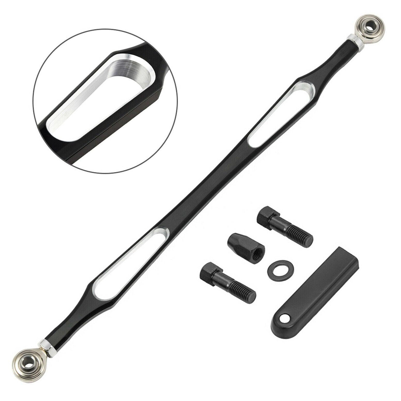 Aluminum Black Shift Linkage Shifter Fit for Harley Touring Softail 1986-2021 - Moto Life Products