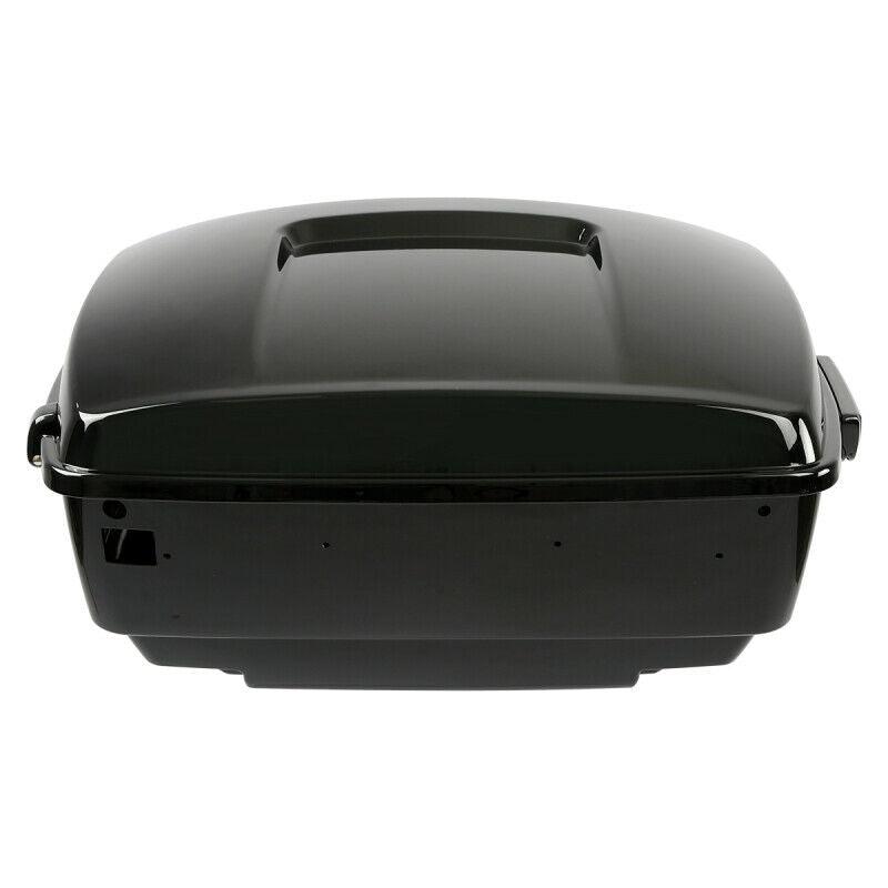 King Pack Trunk Rack Fit For Harley Tour Pak Touring Road Glide 1997-2008 Black - Moto Life Products