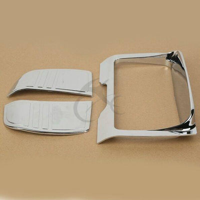 Tri Line Stereo Trim Cover Fit For Harley Touring Electra Street Glide 2014-2022 - Moto Life Products