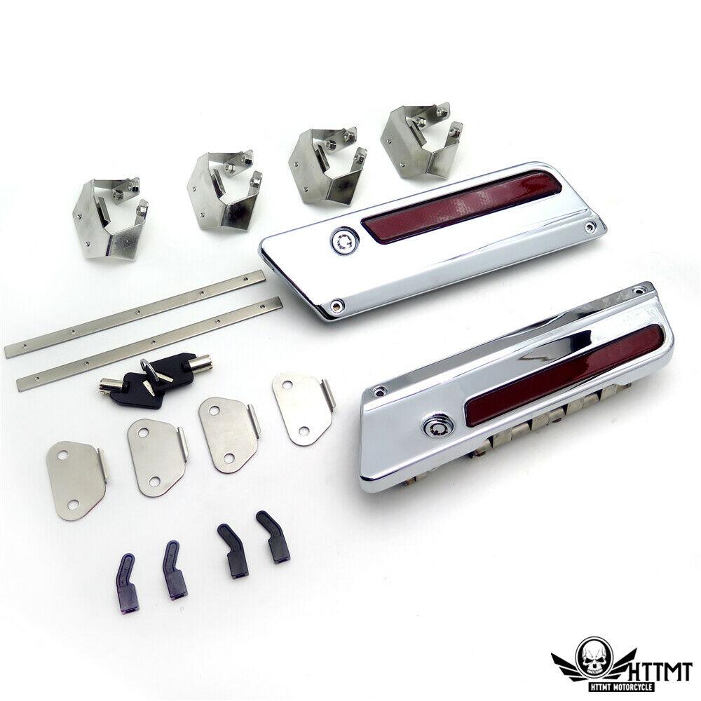 Hard bags Saddlebag Hardware Latch Hinge kit for Harley Touring 94-2013 FLT FLH - Moto Life Products