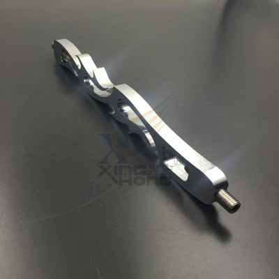 Chrome Flame Shift Linkage For 80 to up Harley Softail Fxdwg Dyna Glide Flhr - Moto Life Products