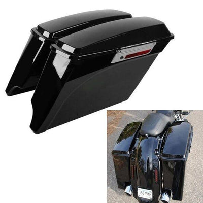 Saddlebags Saddle Bags & Conversion Brackets Fit For Harley Softail 1984-2017 85 - Moto Life Products