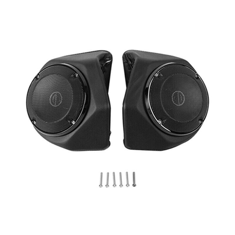 King Rear Pack Trunk 6.5" Speakers Fit For Harley Tour Pak Electra Glide 2014-Up - Moto Life Products