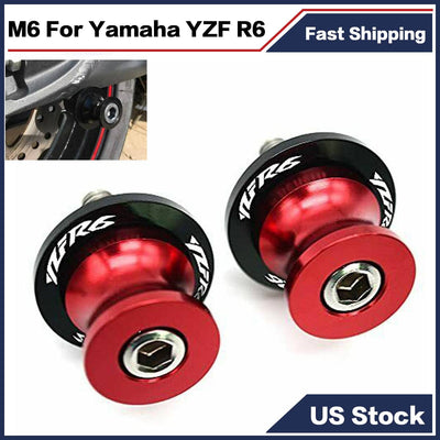 For Yamaha YZF R6 M6 Motorcycle Accessories Swingarm Spools Slider Stand Screws - Moto Life Products