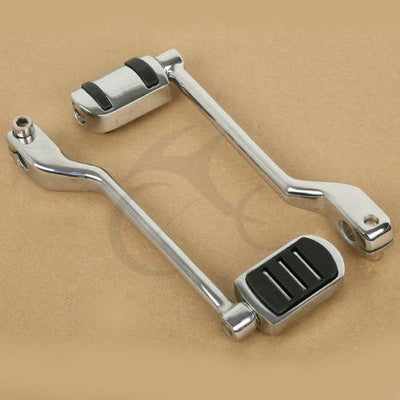 Chrome Front Rear Heel Shifter Lever Pegs Fit For Harley Road Glide 1988-2021 19 - Moto Life Products