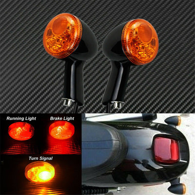 Rear Running Brake LED Turn Signal Light Fit For Sportster XL 883 1200 92-up - Moto Life Products