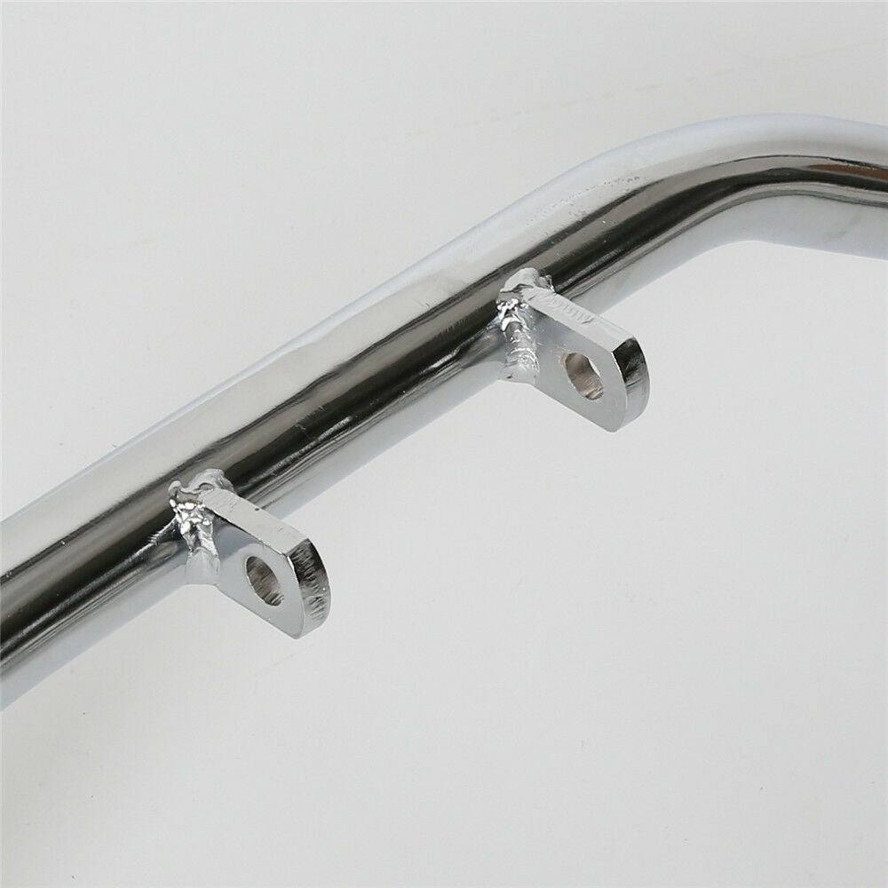 For 84-03 Harley Sportster 883 1200 Chrome Engine Guard Crash Bar + Highway Pegs - Moto Life Products