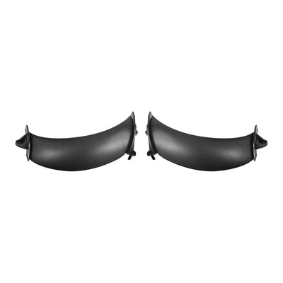 Black Front Headlight Fairing Vents Fit For Harley Touring Road Glide 15-22 2016 - Moto Life Products