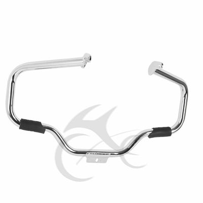 Chrome Engine Guard Bar Fit For Harley Heritage Softail Fatboy FLSTF 2000-2017 - Moto Life Products