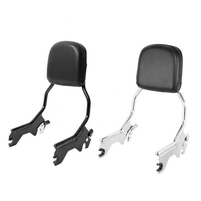 Chrome/Black Sissy Bar Backrest Fit For Harley Softail Heritage Classic 18-2022 - Moto Life Products