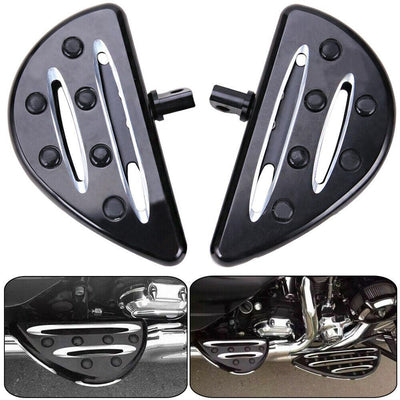 Driver Passenger Floorboards Foot Pegs For Harley Sportster Softail Dyna Touring - Moto Life Products