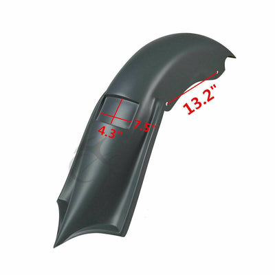 Unpainted Fiberglass Rear Fender Fit For Harley Electra Road Glide Baggers 14-22 - Moto Life Products