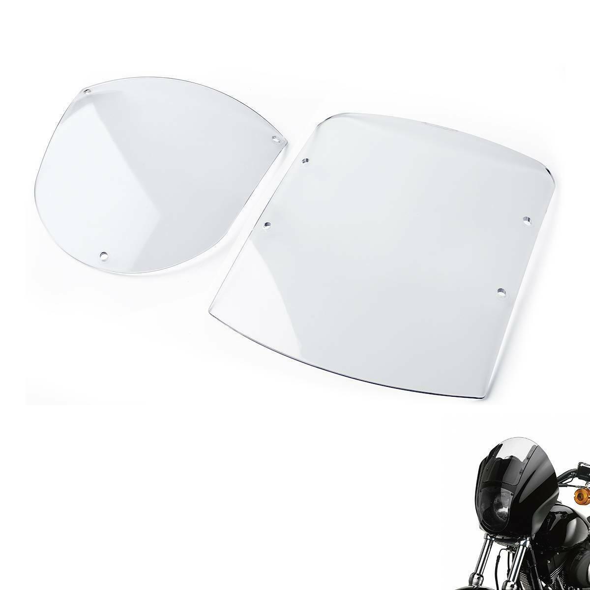 ABS Windshield Quarter Fairing Kit Fit For Harley 95-05 Dyna 88-UP Sportster XL - Moto Life Products