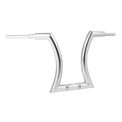 Chrome 18" Rise 2" Hanger Bar Handle Bar Fit For Harley Road King Softail - Moto Life Products