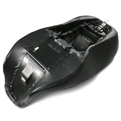 Driver Rider Passenger Two-Up Black Seat For Harley Electra Glide Classic 97-07 - Moto Life Products