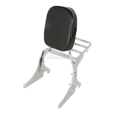 Backrest Sissy Bar w/ Luggage Rack Fit For Kawasaki Vulcan VN 400 800 1995-12 96 - Moto Life Products