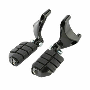 Black Passenger Foot Pegs Rest Mount Kit Fit For Harley 1200 XL Sportster 04-13 - Moto Life Products