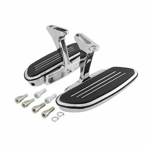 Chrome Pegstreamliner Passenger Board Floorboard Fit For Harley Touring 93-21 - Moto Life Products