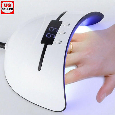 36W Nail Polish Dryer Pro UV LED Lamp Acrylic Gel Curing Light Manicure Timer OC - Moto Life Products