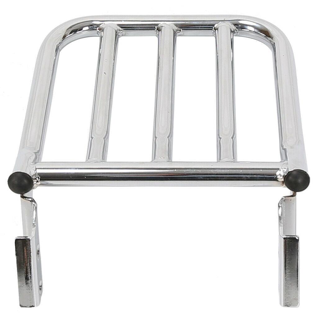 Chrome Sissy Bar Backrest Steel Luggage Rack For Harley Davidson Softail Dyna - Moto Life Products