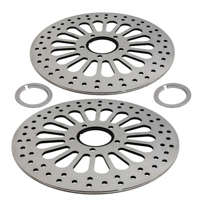 2 Pcs 11.5'' Front Brake Rotors Disk for Harley-Davidson for Touring 2000-2007 - Moto Life Products