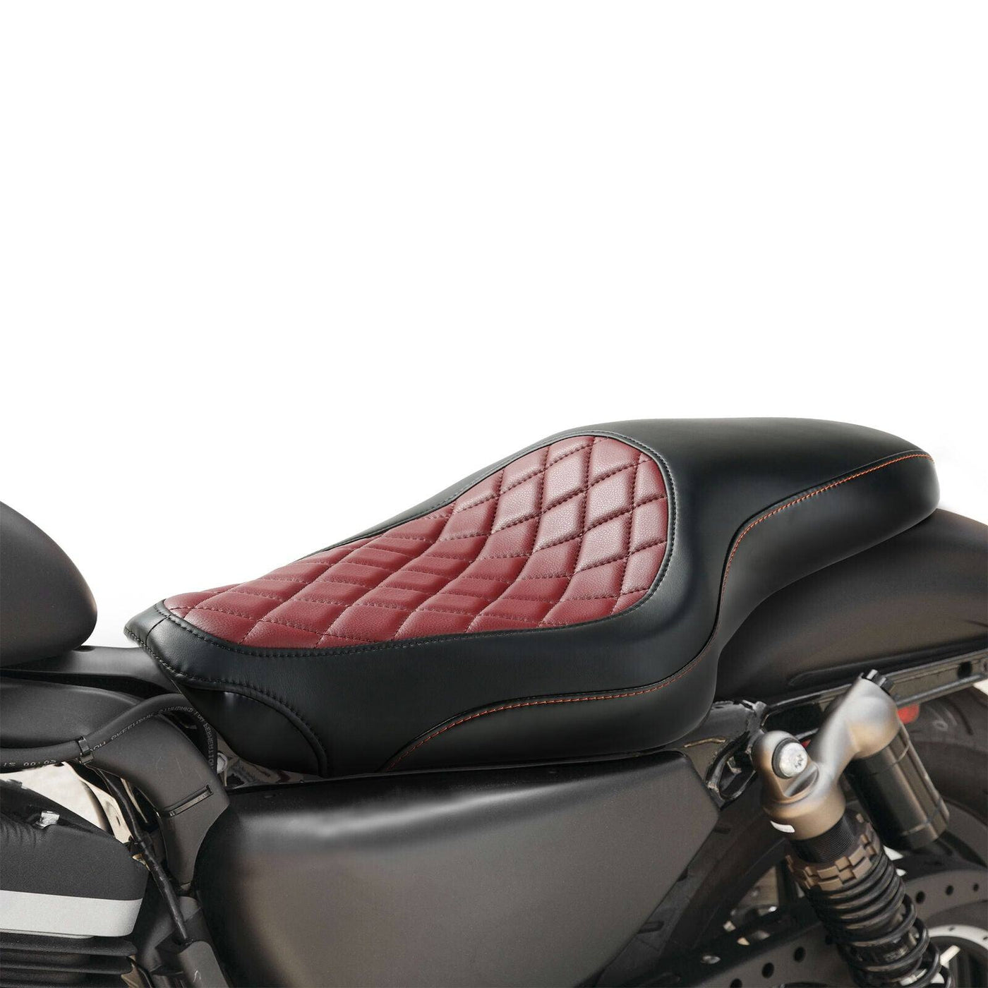 Rider Driver & Passenger Seat Fit For Harley Sportster 883 1200 Custom 2004-2021 - Moto Life Products