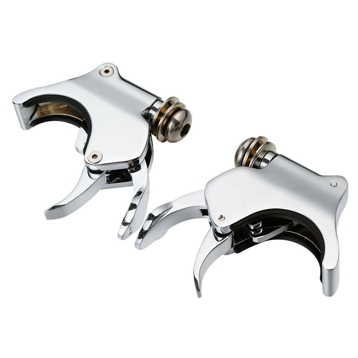 41mm Windshield Windscreen Clamp Fit For Harley Dyna FXDWG Softail Custom FXST - Moto Life Products
