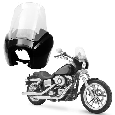 Front Fairing w/ 15'' Windscreen For Harley Davidson Low Rider FXDL Street Bob - Moto Life Products