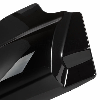 Black Stretched Left Right Side Covers Panel Fit for Harley Touring 2009-2022 - Moto Life Products