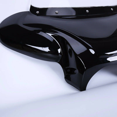 Universal Motorcycle Fairing Batwing Windshield w/Bracket For Harley Yamaha - Moto Life Products