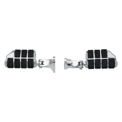 Chrome Rear Passenger Footpeg Pegs Fit For Harley Touring Street Glide 1993-2022 - Moto Life Products