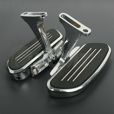 Chrome Passenger Foot FloorBoard Fit For Harley Touring 1993-2022 Pegstreamliner - Moto Life Products