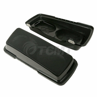 Saddlebag Bags Lids Dual 6x9" Speaker Grills For Harley Electra Glide 1993-2013 - Moto Life Products