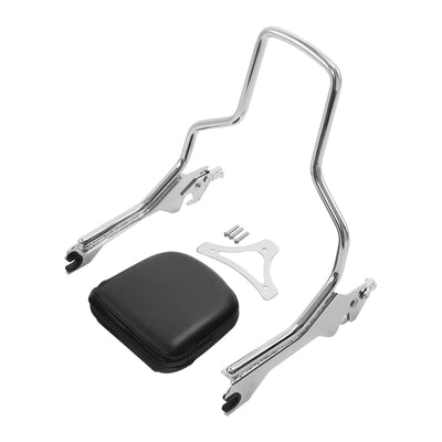 Sissy Bar Backrest w/ Docking Hardware Kit Fit For Harley FLFBS FXBR 2018-2022 - Moto Life Products