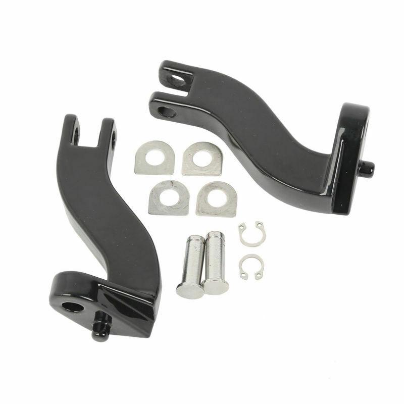 Rear Passenger Foot Pegs Mount Kit For Harley Touring Electra Glide 1993-2022 19 - Moto Life Products